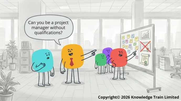 Can you be a project manager without qualifications?
