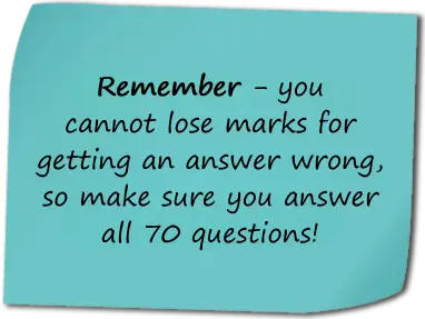 Practitioner exam tip – answers all 70 questions. Practitioner exam tip – answers all 70 questions.