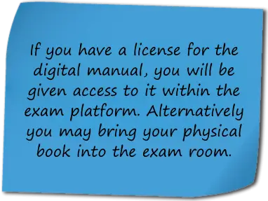 Practitioner exam tip – use your digital manual. Practitioner exam tip – use your digital manual.