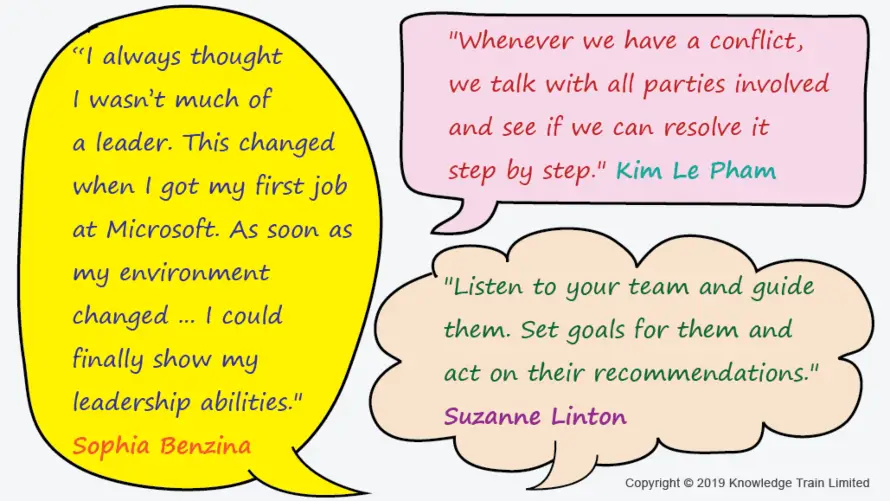 Leadership tips from real women Leadership tips from real women